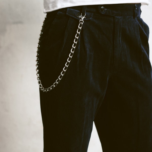 Wallet Chain for Men . Keyring Chain thick Chunky Chain Two Side Lobster Clasps Mens Accessories Boyfriend Gift For Him