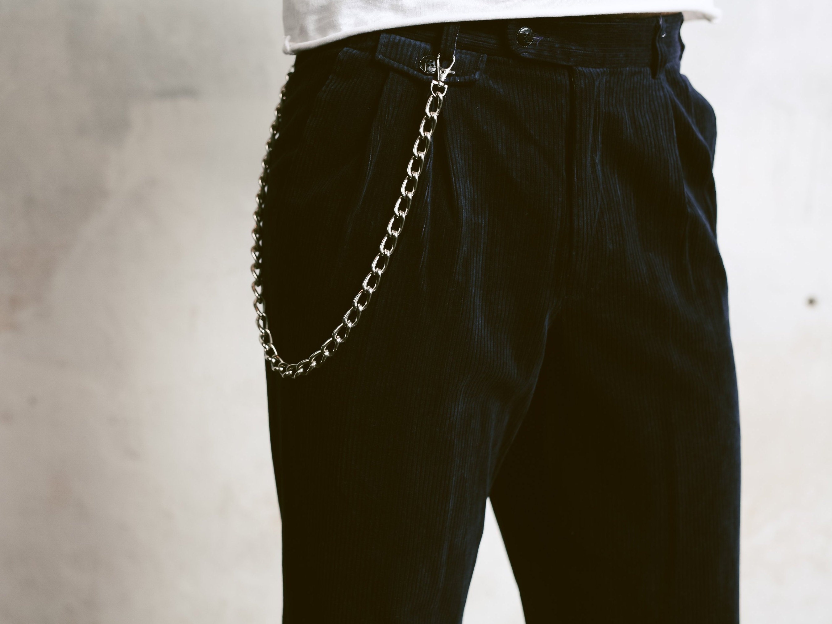 Chunky Wallet Chain Unisex Hardware Pant Chain Belt Loops Bike Motorcycle  Chain