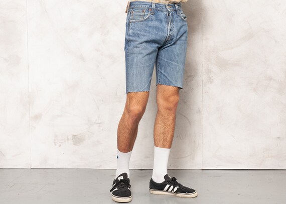 Vintage Levis 501 Cut off Shorts . Vintage 90s Jean Shorts - Etsy Denmark