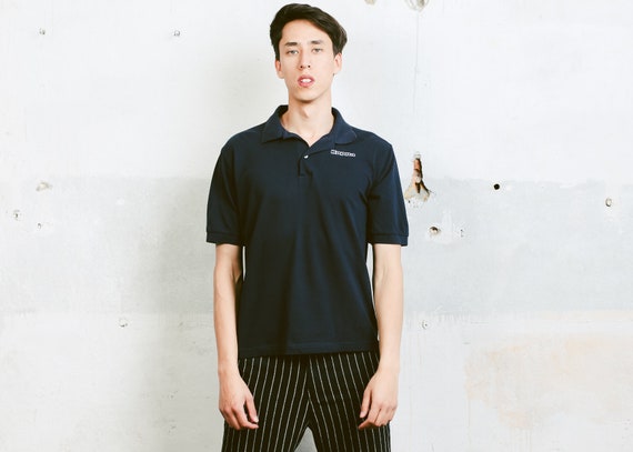 Kappa Men Polo Shirt . 90s Minimalist 