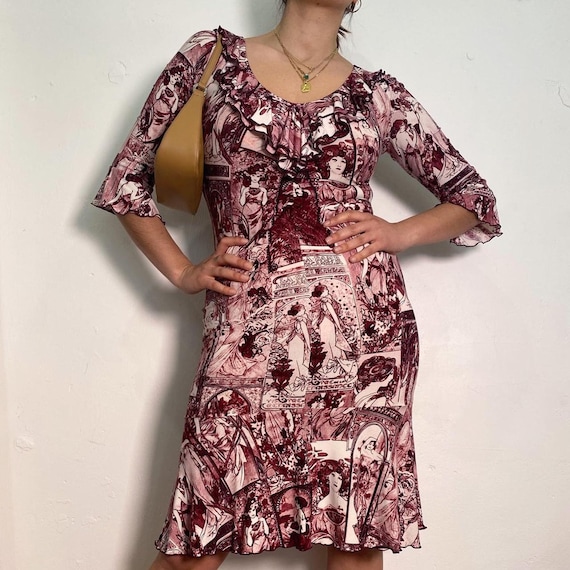 midi a line dress wedding guest Memoriesea Women's Swing Party Apricot Atria Signature Colors:Navy Selina A-Line Boho Simple Chiffon Waist 65cm