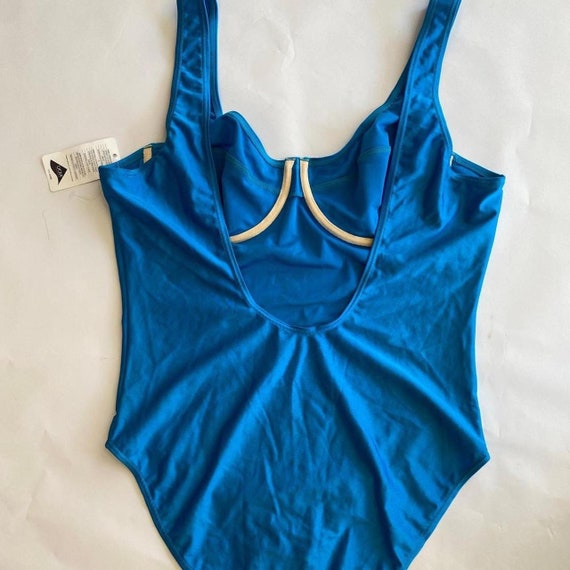 Bright Blue OG 90s Underwire full piece Swimsuit … - image 2