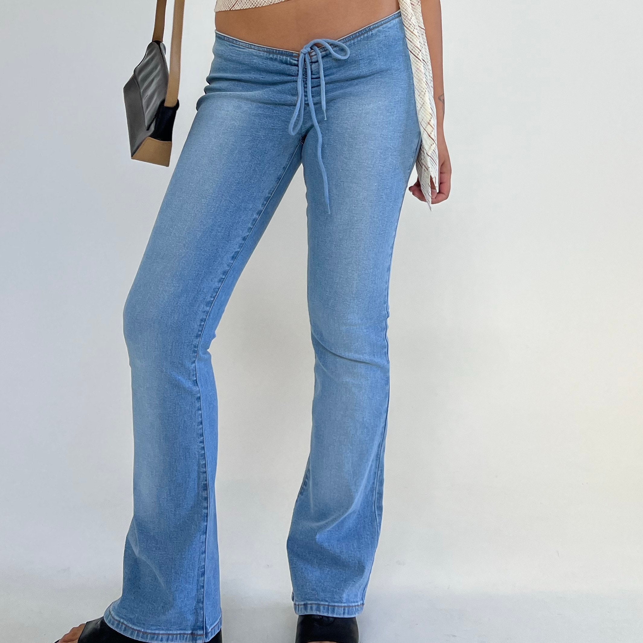y2k l.e.i. low rise jeans - size 1/ xs