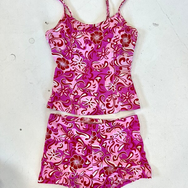 Tankini With Shorts Etsy
