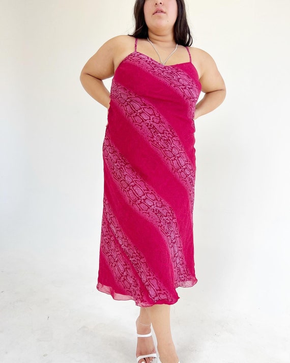 snakeskin dress pink Steve Madden Women's Tori Dress, Pink, 0
