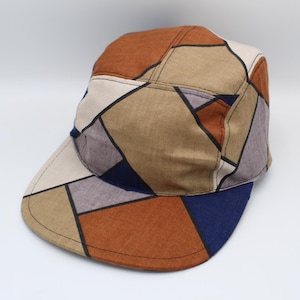 Canvas 5 Panel Hat, 5 Panel Cap, Five Panel, Five Panel Hat, Five Panel Cap, Baseball Hat, Baseball Cap, Hat, Cap, Geometric, Abstract