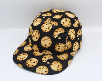 Cotton 5 Panel Hat, 5 Panel Cap, Five Panel, Five Panel Hat, Five Panel Cap, Baseball Hat, Baseball Cap, Hat, Cap, Cookies, Chocolate Chip