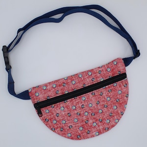 Canvas Fanny Pack, Belt Bag, Fanny Bag, Festival Bag, Sling Bag, Hip Bag, Waist Bag, Bum Bag, Crossbody Bag, Canvas Bag, Travel Bag, Ladybug