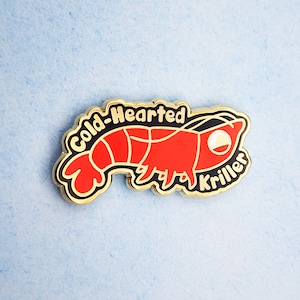 Krill Emaille Pin