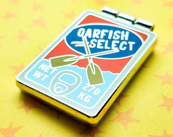 Oarfish Konserverad Fisk Emalj Pin