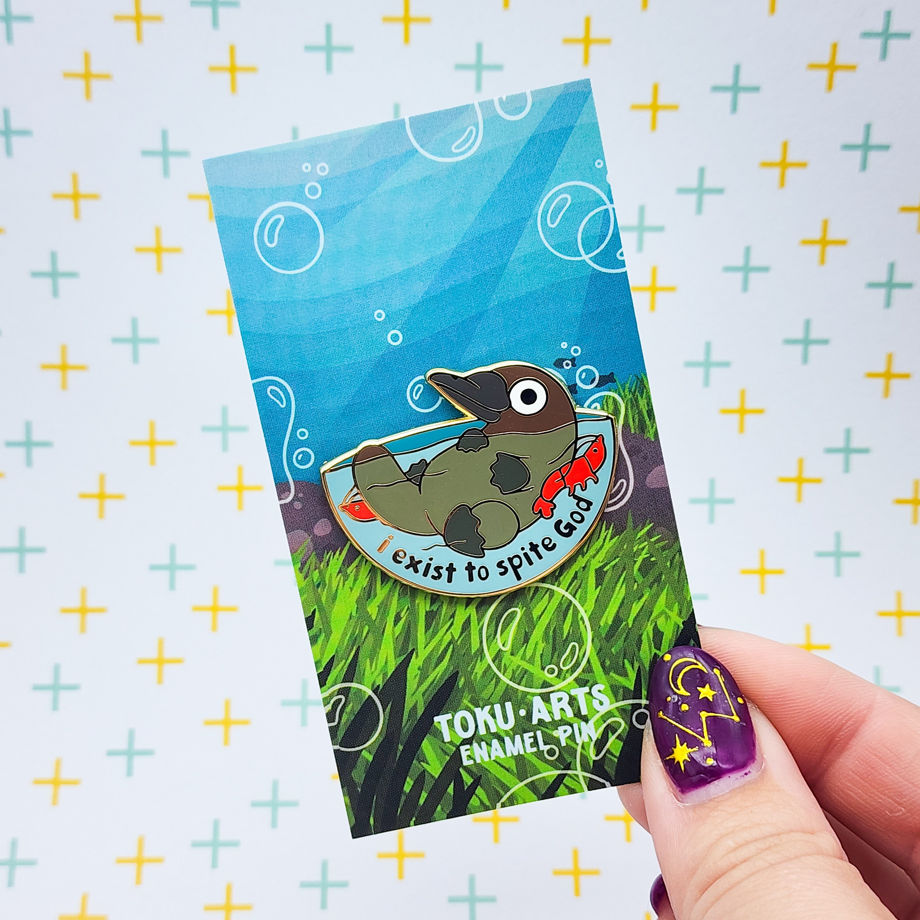 Platypus Enamel Pin - Etsy