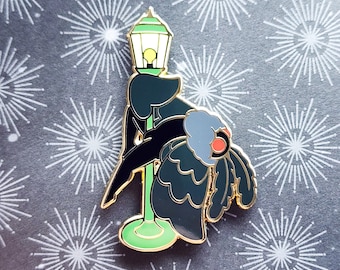 Lamp Dance Mothman Enamel Pin