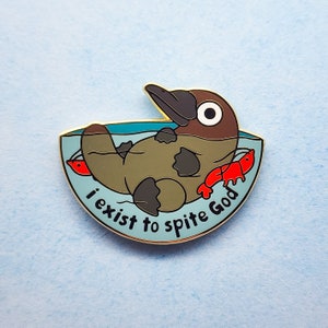 Platypus Enamel Pin