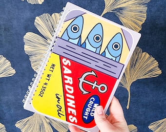 Tightly Packed Sardines Reusable Sticker Book