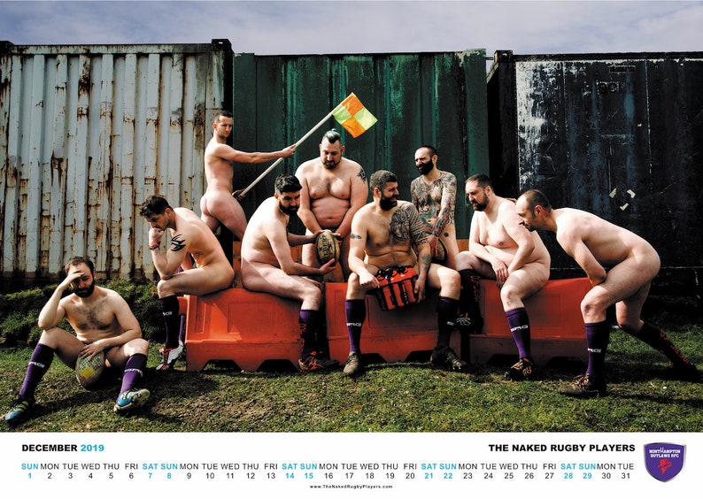 The Naked Rugby Players Calendar 2019 image 2