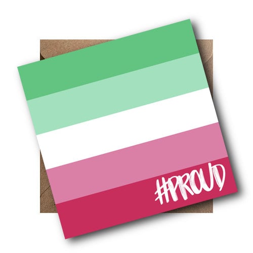 Abrosexual Pride Flag Game Mat