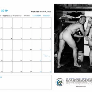 The Naked Rugby Players Calendar 2019 image 4