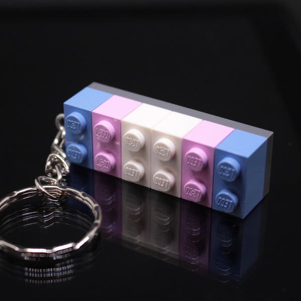 Transgender Brick Keyring