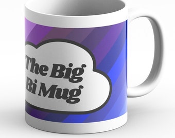 The Big Bisexual Pride Flag LGBT Mug