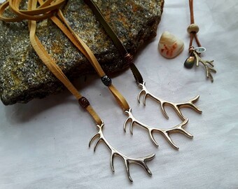 Deer Antler Necklace