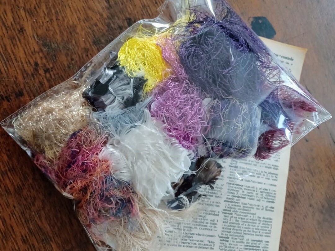 Trim and Fiber Grab Bag Dictionary Pages for Junk Journals Etsy