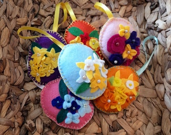 Easter Decorations Handmade Hanging Ornaments Flower Decorations Charity Gift
