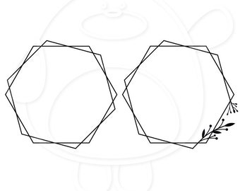 Download Hexagon Svg Etsy