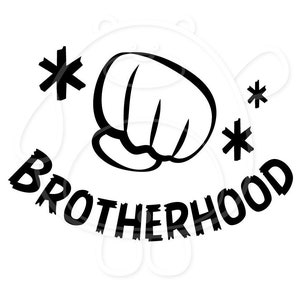 Hermandad - Formatos Svg, Png, Dxf y Eps 4 - Equipo Brother - Grupo Brother - Bachelor - Cricut o Silueta - Descarga Digital