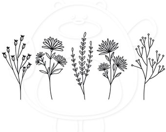 Free Wildflower Silhouette Svg Free SVG PNG EPS DXF File Free Wildflower Silhouette Svg Free SVG PNG EPS DXF File