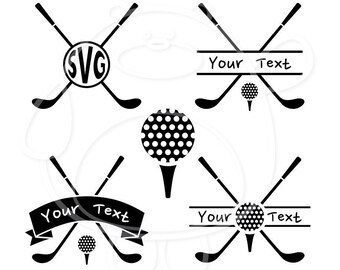 Download Golf Monogram Svg Etsy