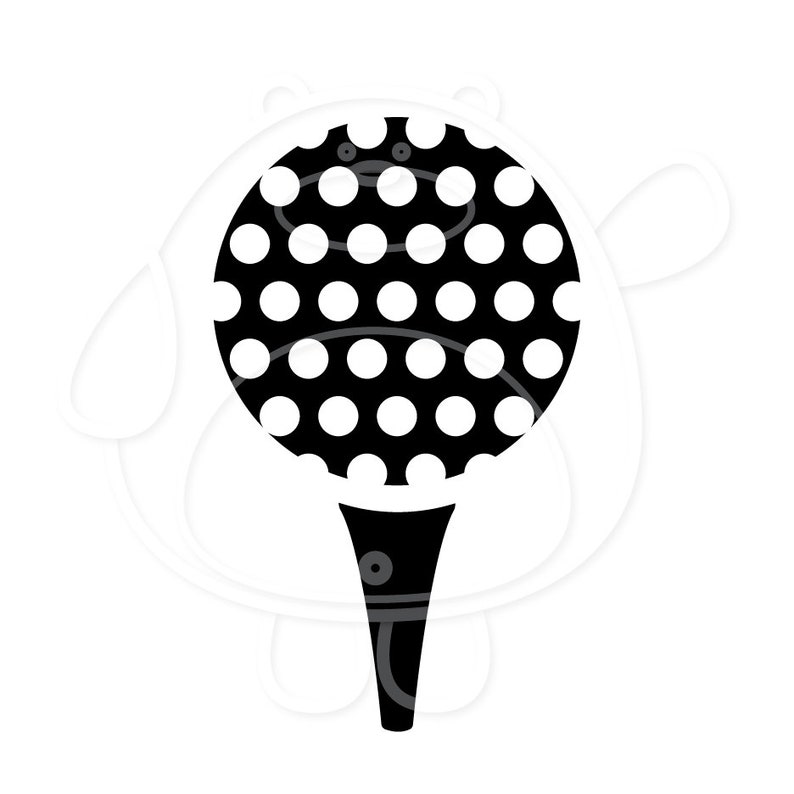 Golf Name Tag Golf Club Golf Ball Monogram Svg Vector Etsy Canada