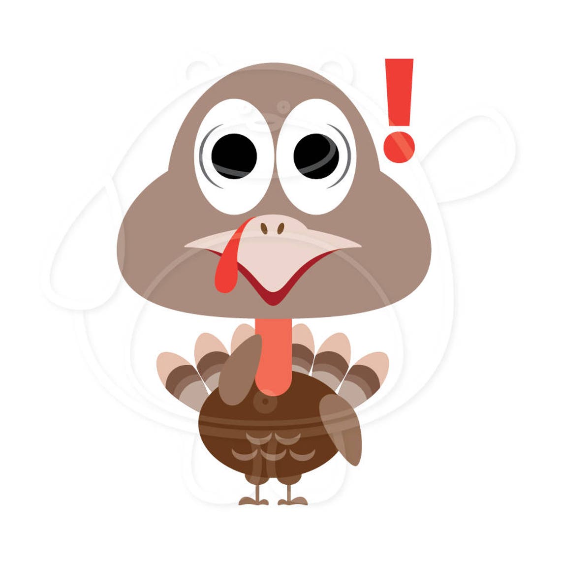 20 Turkey Emojis Digital Clipart Thanksgiving PNG Format Etsy