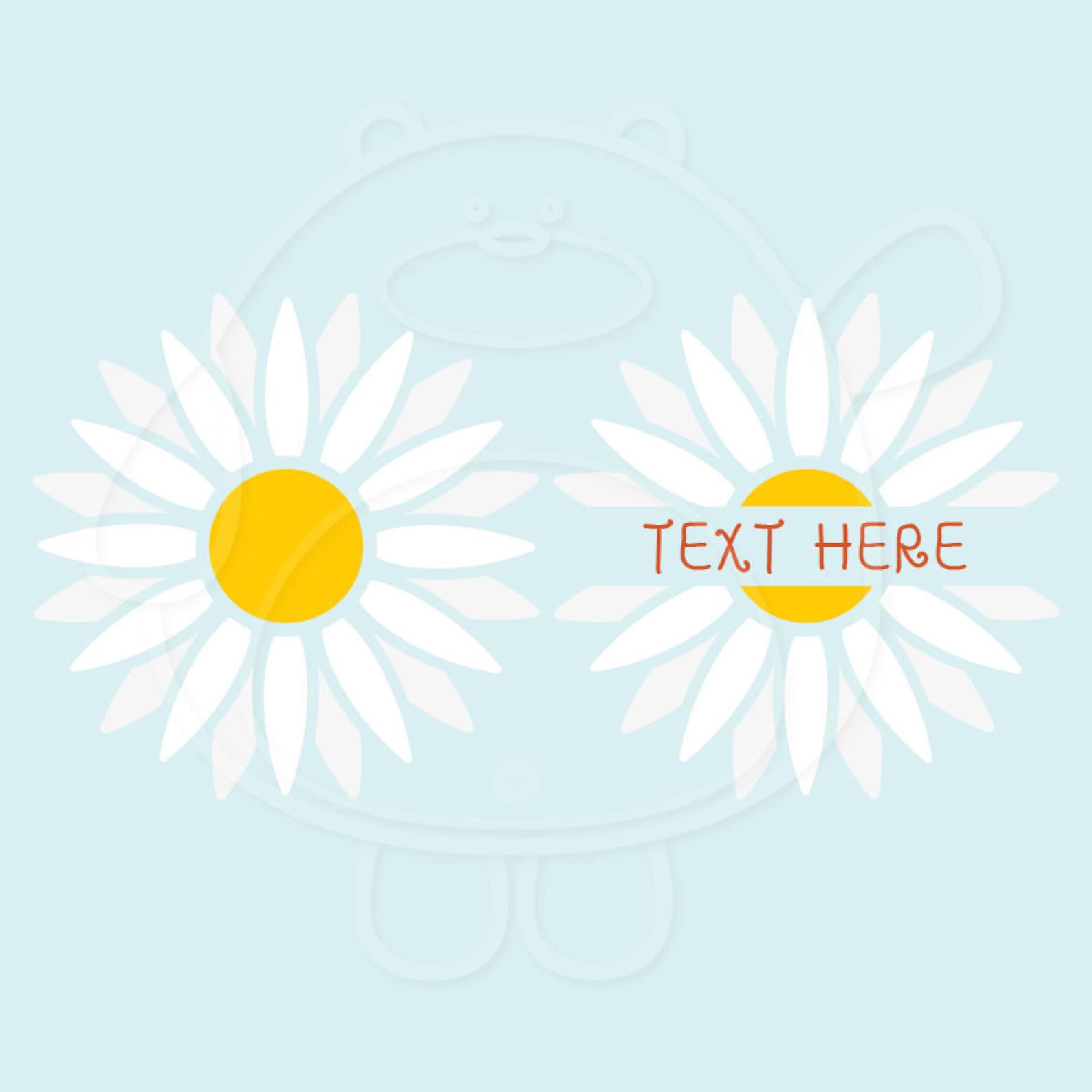 Daisy Name Tag Template Daisy Name Tag Template