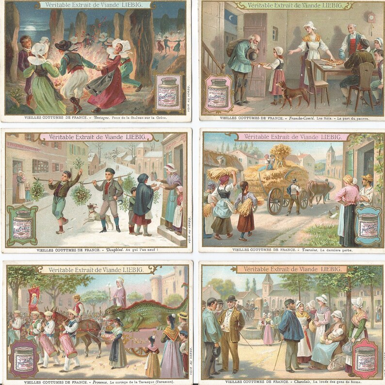 Liebig Veilles coutumes de France