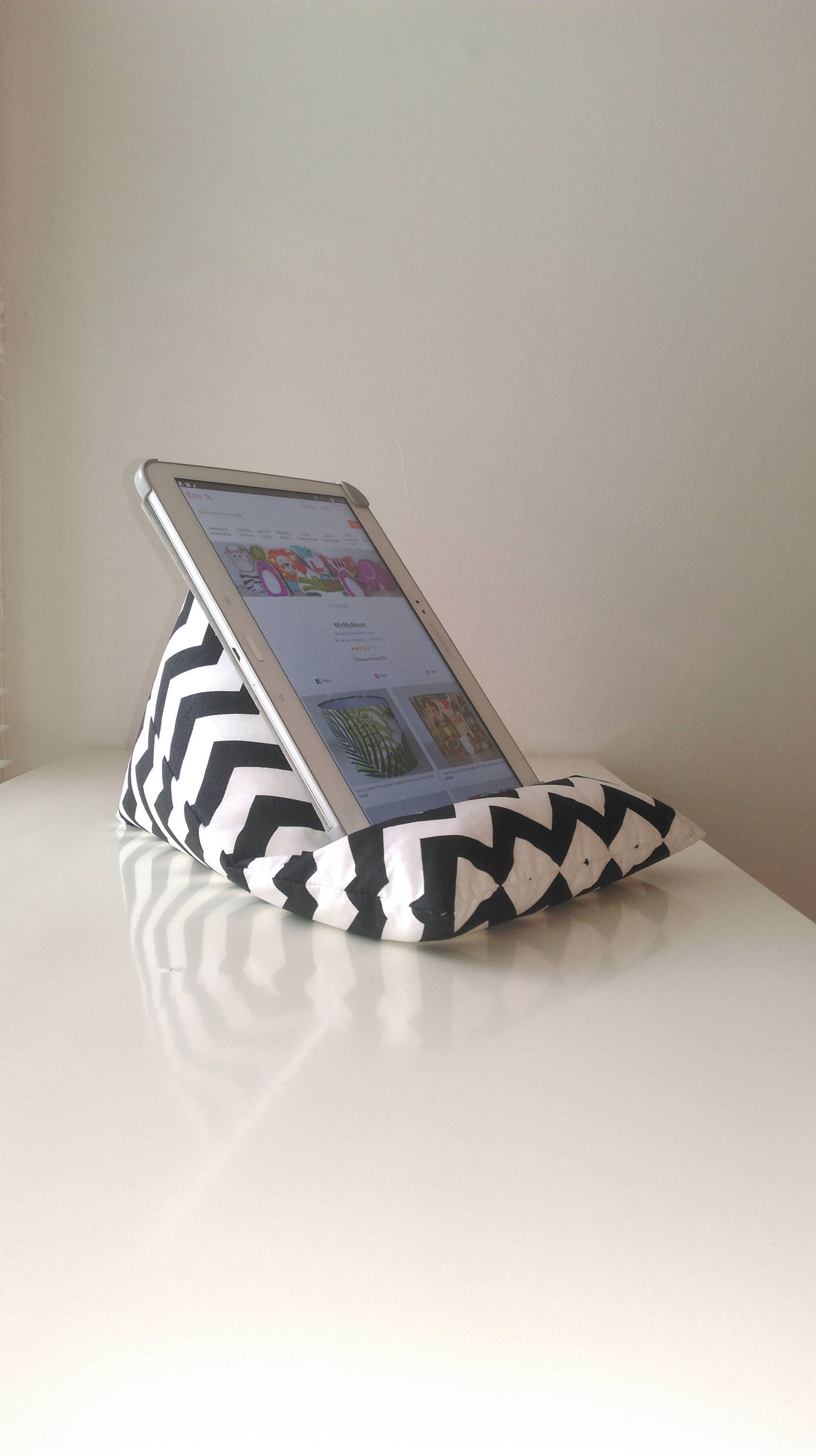 Tablet Pillow Gadget Pillow Tablet Stand Ipad Pillow Ipad Etsy