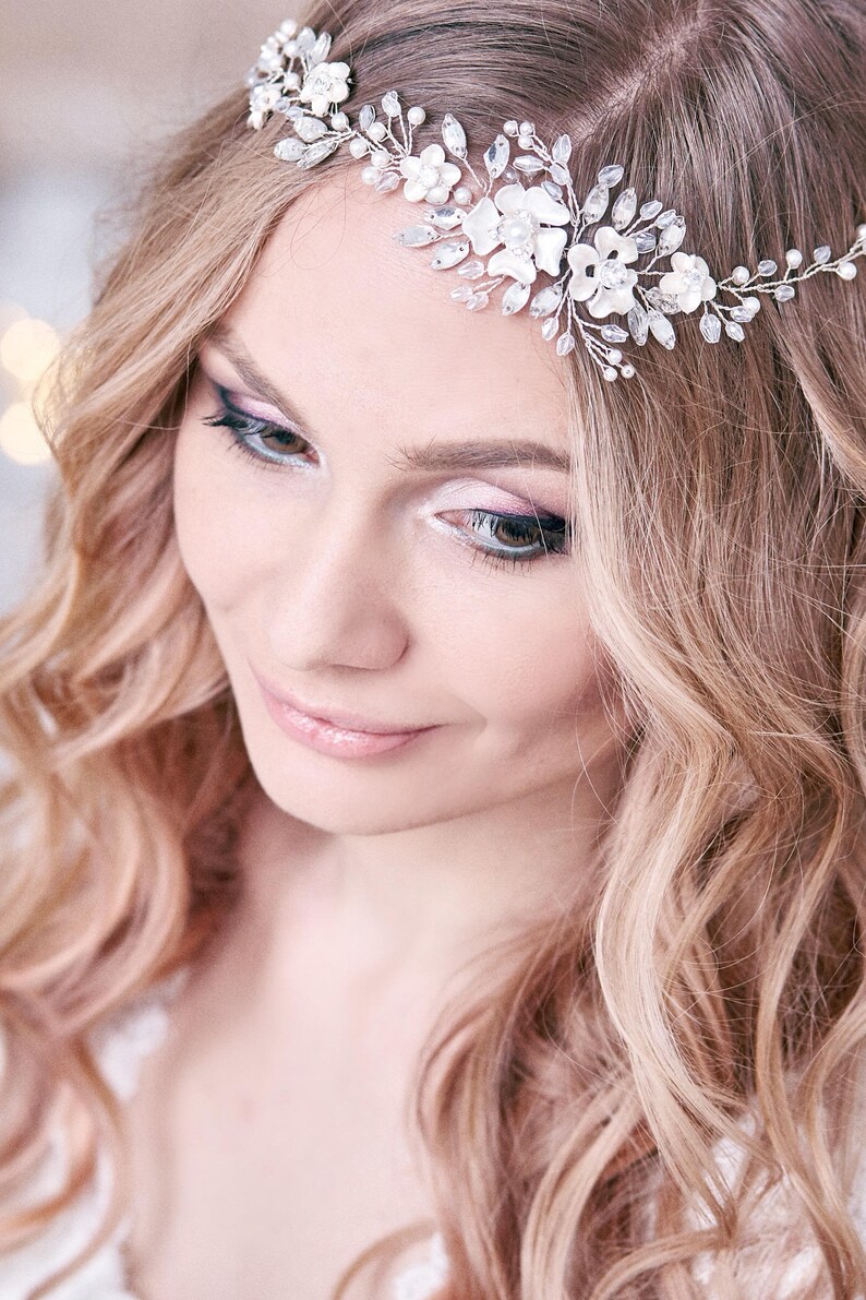 Bridal hair vine Bridal hair piece Bridal headpiece Wedding Etsy