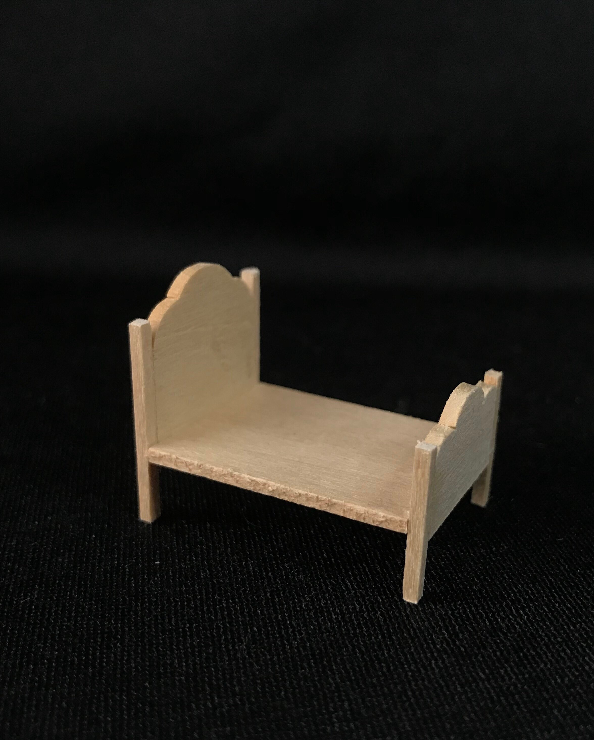 1/4 Scale Miniature Bed KIT | Etsy