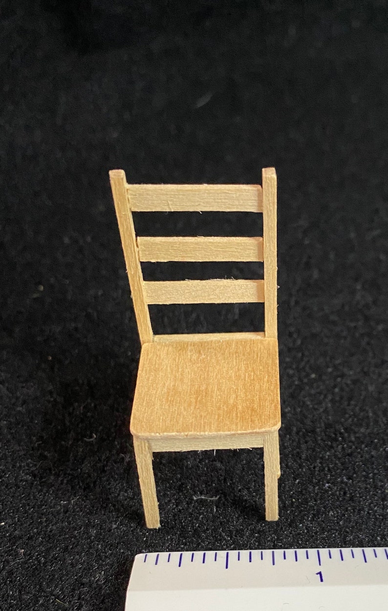 1/2 or 124 Scale Kitchen Chair KIT Etsy