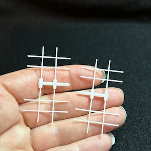 1/24 Scale Miniature Set of 4 Mullions