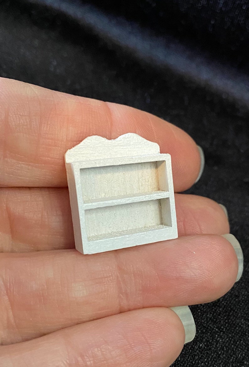 1/4 Scale Miniature White Shelf image 7