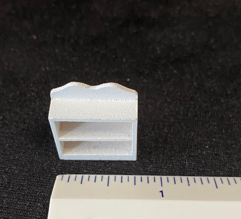 1/4 Scale Miniature White Shelf image 5