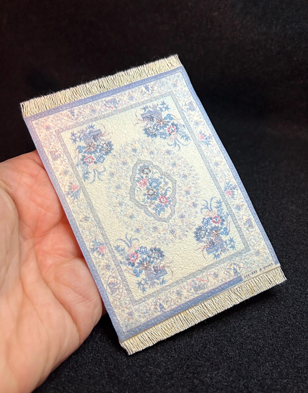 1/24 Scale Miniature Macdoc Rug - Etsy