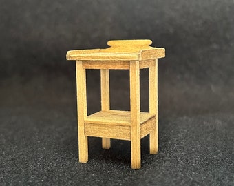 1/24 Scale Miniature Washstand by Beth Gill