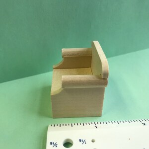1/24 Scale Miniature Overstuffed Chair KIT image 3