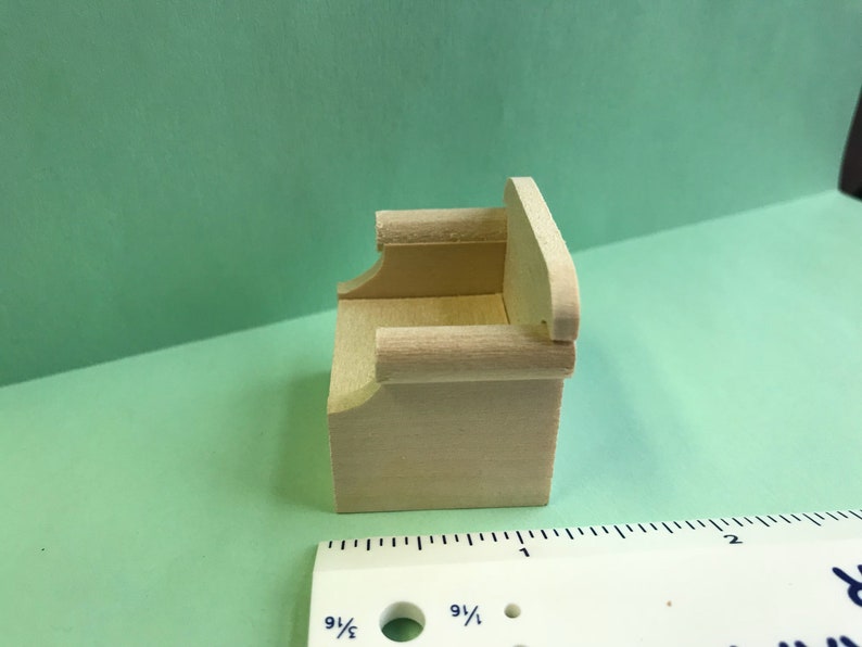 1/24 Scale Miniature Overstuffed Chair KIT image 3