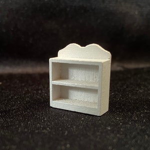 1/4 Scale Miniature White Shelf image 6