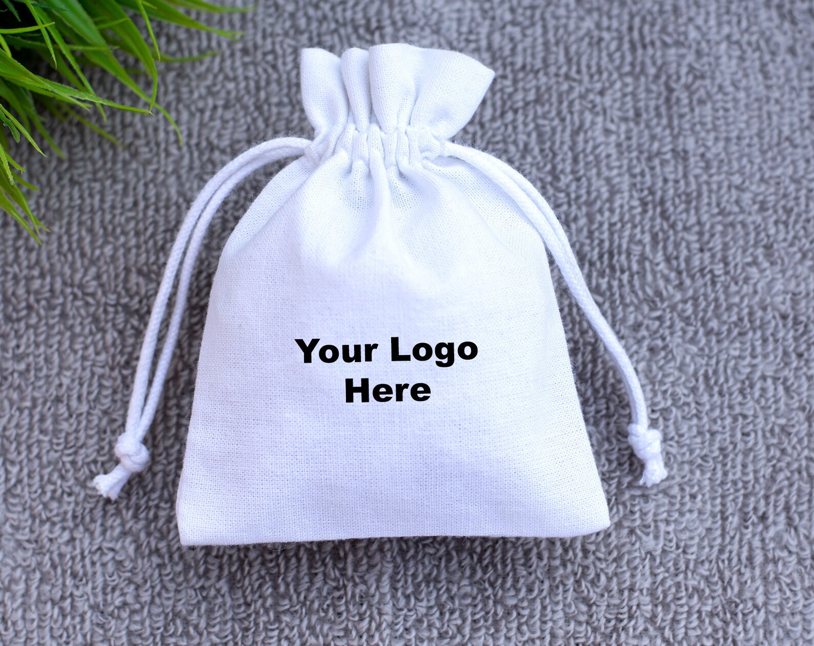 100 White Jewelry Bag Small Drawstring Bag With Logo Ring Etsy