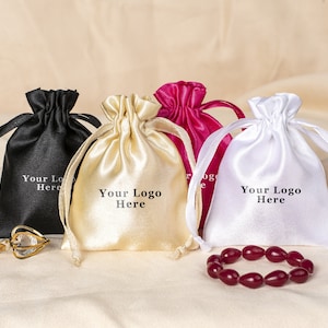 Satin Drawstring Pouches