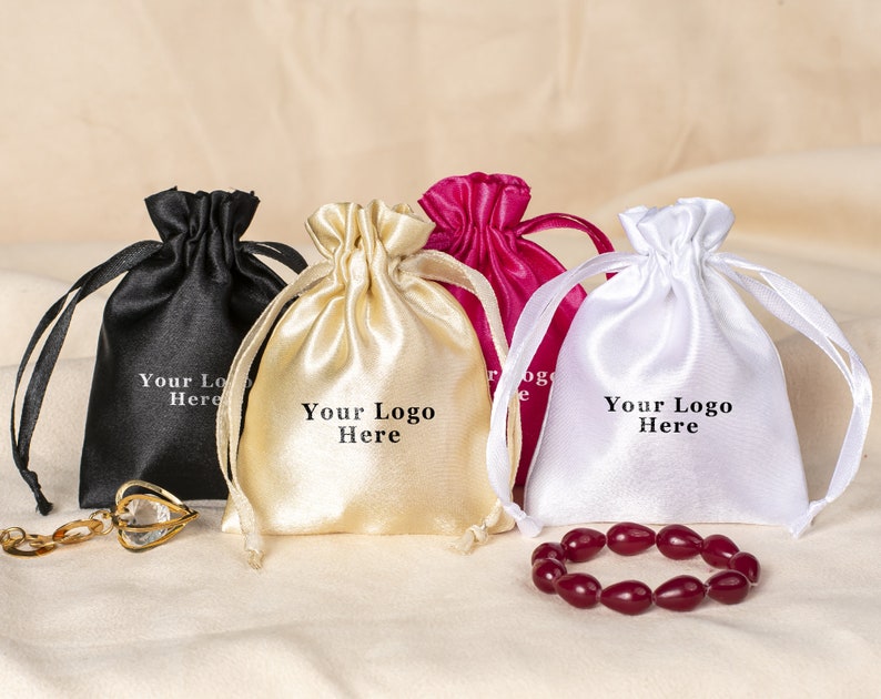 Satin Drawstring Pouches