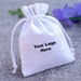 see more listings in the White Drawstring Pouches section